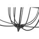 Emery 12 Light 40.2 inch Matte Black Chandelier Ceiling Light